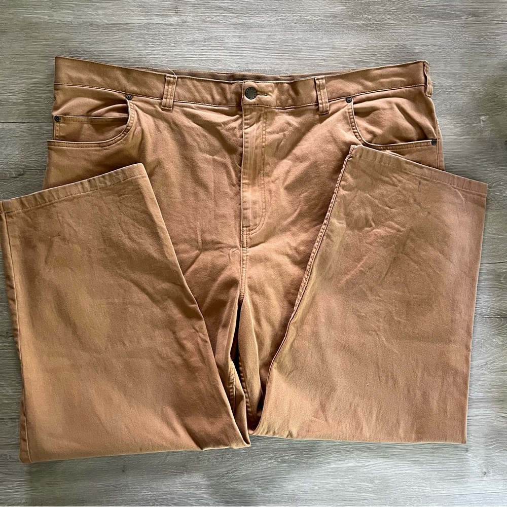 Harbor Bay 5 Pocket Khaki Pants - 46/32 - Tan